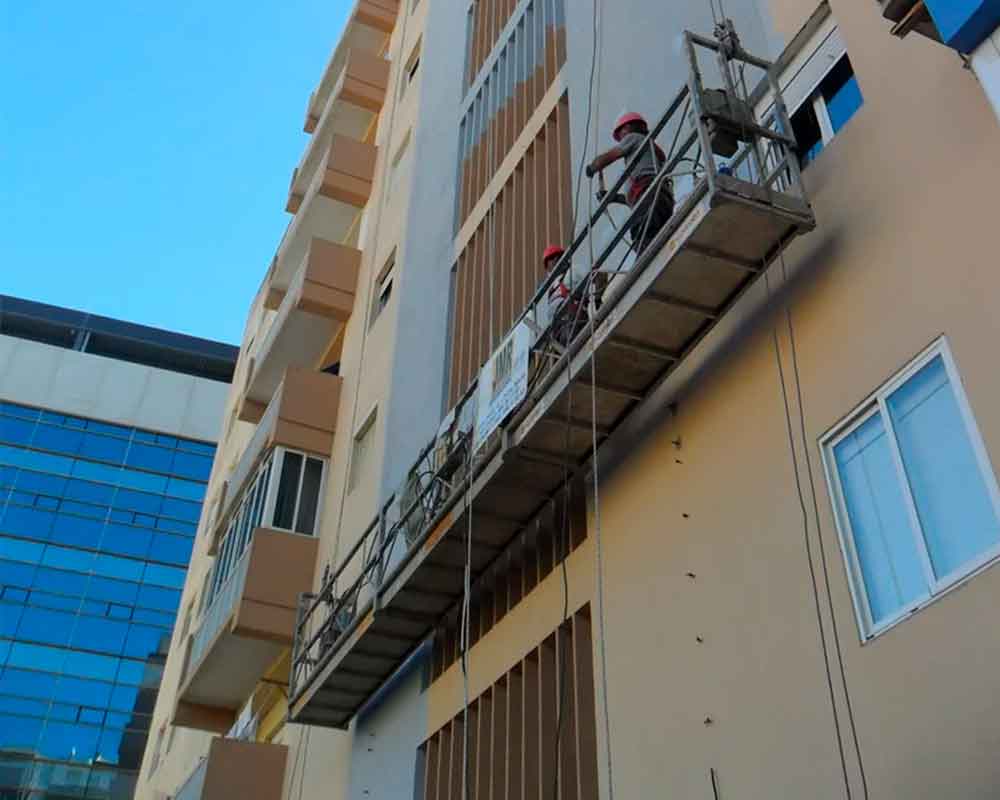 andamios electricos colgantes